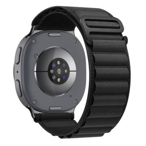 TECH-PROTECT NYLON PRO narukvica SAMSUNG GALAXY WATCH 8 / 9 / CLASSIC (40 / 44 / 46 mm) crna - Slika 7