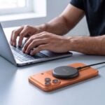 TECH-PROTECT A54 MAGNETIC MAGSAFE bežični punjač 25 W Qi2.2, crni - Slika 7