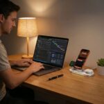 TECH-PROTECT A51 ARCTICBOOST 3u1 magnetski MagSafe bežični punjač 25W QI2.2 bijeli - Slika 5