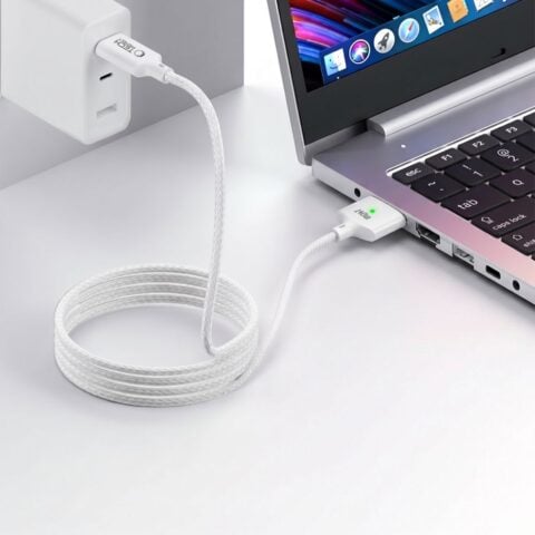 Tech-Protect MMC01 Ultraboost MagSafe 3 punjač za Macbook (Type C priključak) 2M 140W bijeli - Slika 6
