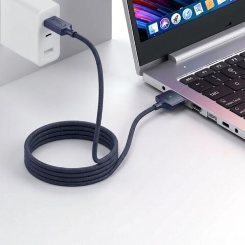 Tech-Protect MMC01 Ultraboost MagSafe 3 punjač za Macbook (Type C priključak) 2M 140W plavi - Slika 3