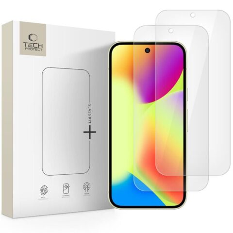6 TECH-PROTECT GLASS FIT+ 2-komada kaljena stakla za GOOGLE PIXEL 9 / 9 PRO / 10 / 10 PRO / 11 / 11 PRO - Slika 1