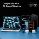 SPIGEN EB6015CC ESSENTIAL TIP-C kabel za brzo punjenje 60W 150cm (GUNMETAL) - Slika 7