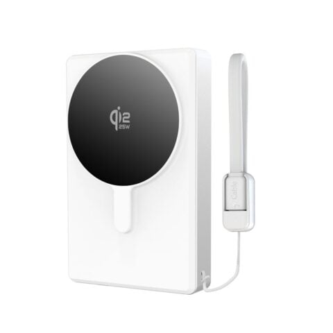 TECH-PROTECT PB40 LIFEMAG MagSafe prijenosna baterija 10.000 mAh 25 W Qi2.2 (bijela) - Slika 7