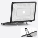 Tech-Protect Kevlar Pro futrola za Macbook Neo 13 2026 crno/prozirna - Slika 8