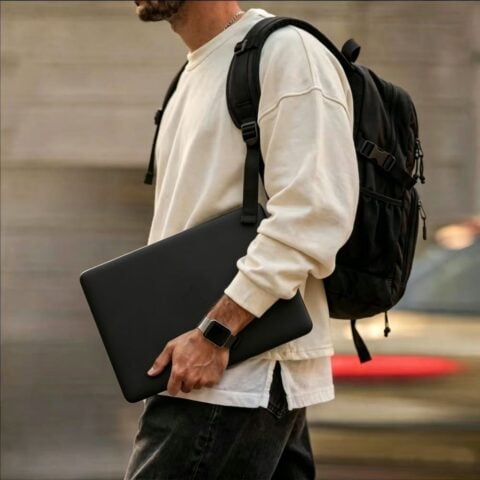 TECH-PROTECT SOFTSHELL zaštita za MACBOOK AIR 15 M2-M5 2023-2026 (matte crna) - Slika 6