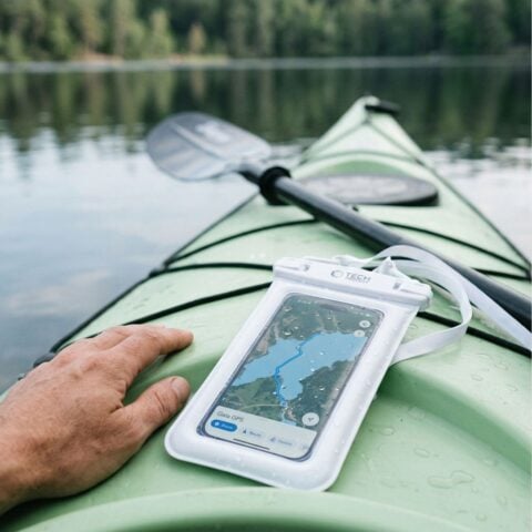 TECH-PROTECT UWC7 FLOATING vodootporna torbica za mobitele do 6,9" inča (bijela) - Slika 6
