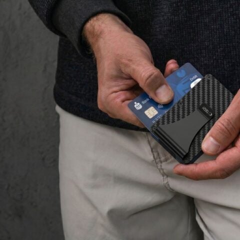 Tech-Protect Thorn novčanik s karticama RFID signal blocker (carbon) - Slika 7