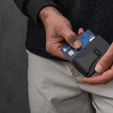 Tech-Protect Thorn novčanik s karticama RFID signal blocker (crna) - Slika 7