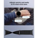Spigen WBF1 remen za Samsung Galaxy Watch Ultra 1 / 2 2024-2026 47mm (crna) - Slika 7