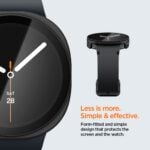 Spigen Thin Fit 360, crna maskica - Samsung Galaxy Watch 9/8 40 mm - Slika 8