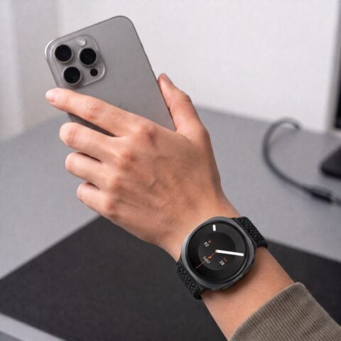 TECH-PROTECT NYLONMAG narukvica za SAMSUNG GALAXY WATCH 8 / 9 / CLASSIC (40 / 44 / 46 mm) crna - Slika 8