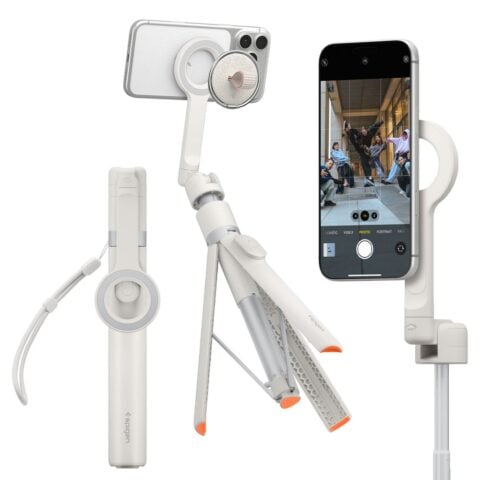 SPIGEN ŠTAP & TRIPOD S582W magsafe bluetooth 2 u 1 (DUNE BEIGE) - Slika 1
