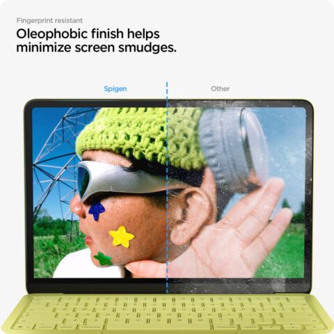 SPIGEN GLAS.TR SLIM full cover zaštita za zaslon MACBOOK NEO 13 2026 - Slika 9