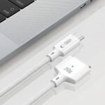Tech-Protect MMC01 Ultraboost MagSafe 3 punjač za Macbook (Type C priključak) 2M 140W bijeli - Slika 8