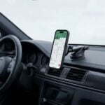 TECH-PROTECT V20 ARCTICBOOST magnetski držač za auto s bežičnim punjačem MagSafe za nadzornu ploču i ventilacijsku rešetku 25W QI2.2 crni - Slika 8