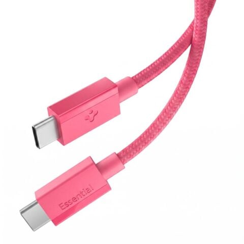 8 SPIGEN EB6010CC ESSENTIAL TIP-C kabel za brzo punjenje 60W 100cm (PINK) - Slika 1