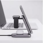 TECH-PROTECT A53 magnetski bežični punjač MagSafe 3-u-1, 25 W Qi2.2, tamno sivi - Slika 8