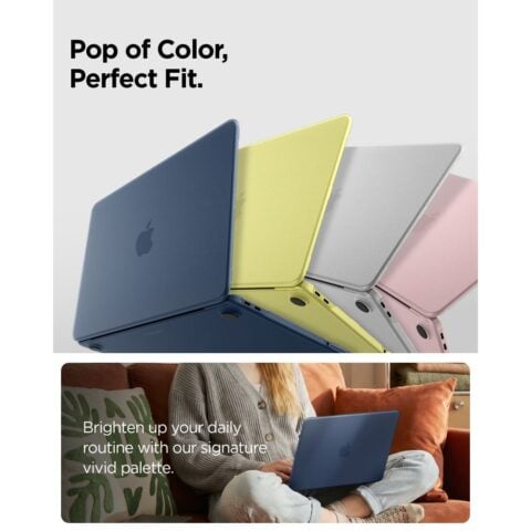 Maska SPIGEN AIRSKIN za MacBook NEO 13 2026 (FROST INDIGO) - Slika 8