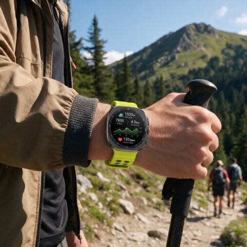 TECH-PROTECT ICONBAND PRO narukvica za SAMSUNG GALAXY WATCH ULTRA 1 / 2 2024-2026 (47 MM) LIME/BLACK - Slika 7