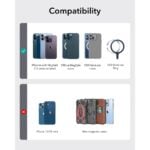 ESR CLASSIC RFID MAGNETIC STAND novčanik MAGSAFE (crni) - Slika 9