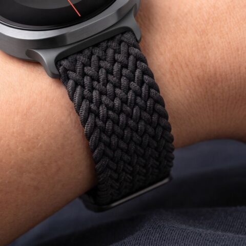 TECH-PROTECT NYLONMAG narukvica za SAMSUNG GALAXY WATCH 8 / 9 / CLASSIC (40 / 44 / 46 mm) crna - Slika 9