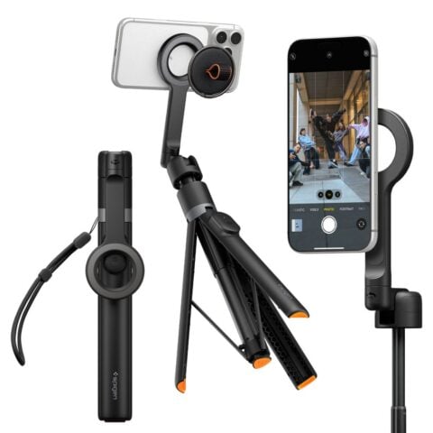 8 SPIGEN ŠTAP & TRIPOD S582W magsafe bluetooth 2 u 1 (crni) - Slika 1