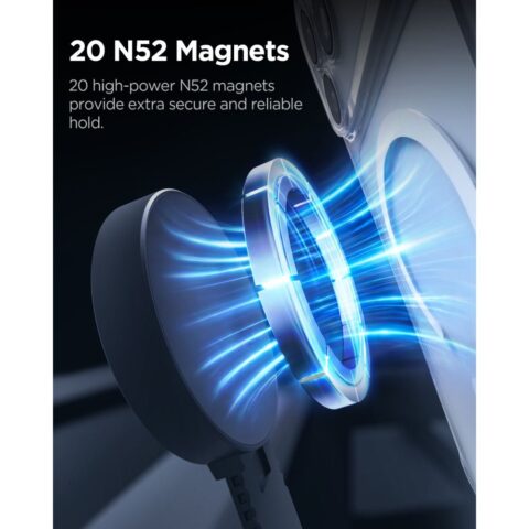 SPIGEN MFT35-1 magnetski držač za automobil za armaturnu ploču i zaslon, crni - Slika 10
