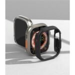 RINGKE SLIM 2-komada zaštite za APPLE WATCH ULTRA prozirna & crna (2 komada) - Slika 10