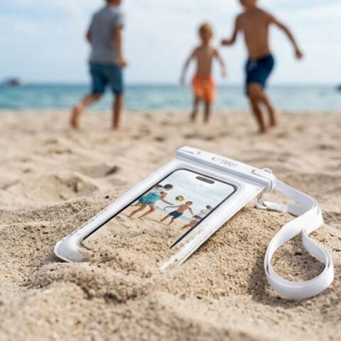 TECH-PROTECT UWC7 FLOATING vodootporna torbica za mobitele do 6,9" inča (bijela) - Slika 8
