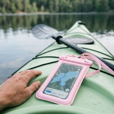 TECH-PROTECT UWC7 FLOATING vodootporna torbica za mobitele do 6,9" inča (pink) - Slika 9