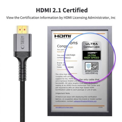 Tech-Protect ULTRABOOST HDMI kabel 2.1 4K 120HZ / 8K 60HZ (300cm) - Slika 10