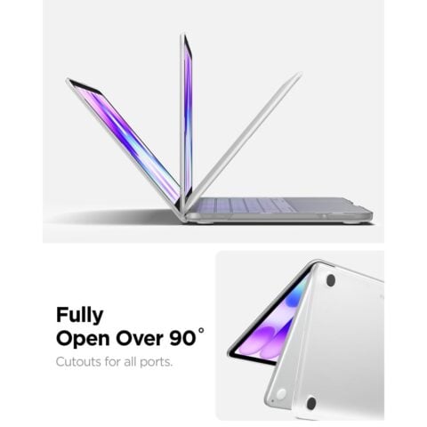 Maska SPIGEN AIRSKIN za MacBook NEO 13 2026 (FROST CLEAR) - Slika 10