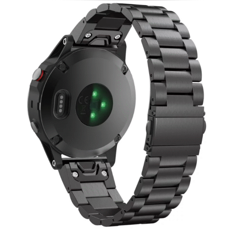 TECH-PROTECT STAINLESS narukvica za GARMIN FENIX 5 / 6 / 6 PRO / 7 / 8 (47 mm) / E (crna) - Slika 4