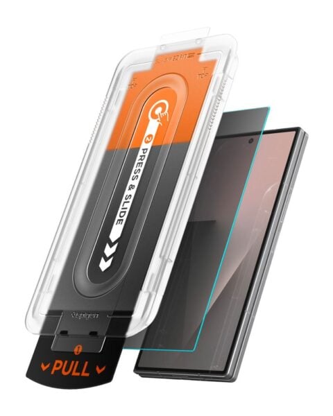 Zaštitno kaljeno staklo SPIGEN GLAS.TR EZ FIT PRO, 2 kom., GALAXY Z FOLD 7 / 8 ULTRA PRIVACY - Slika 2