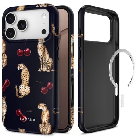 TECH-PROTECT LAMANO MagSafe maska za iPhone 17 Pro / 18 Pro MIDNIGHT CHERRY - Slika 1