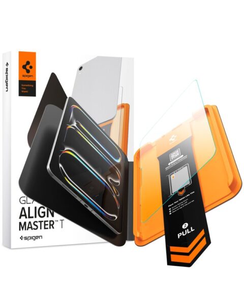 SPIGEN ALM GLAS.TR T kaljeno staklo sa aplikatorom iPAD PRO 11” 5 / 6 / 2024-2025 - Slika 1