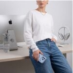 TECH-PROTECT MAGPEAK MAGSAFE CC za iPhone 17 Pro / 18 Pro, PROZIRNA - Slika 9