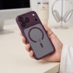 TECH-PROTECT MAGPEAK MAGSAFE CC iPhone 17 Pro / 18 Pro (MATTE BURGUNDY) - Slika 11