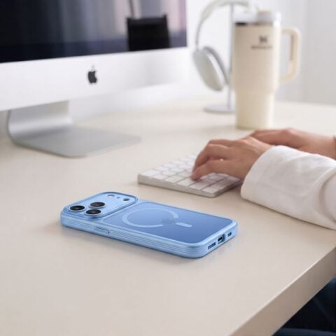 TECH-PROTECT MAGPRIME MAGSAFE CC iPhone 17 Pro / 18 Pro (MATTE LIGHT BLUE) - Slika 9