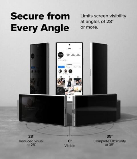 2x RINGKE COVER DISPLAY EASY SLIDE, 2 komada, GALAXY Z FOLD 8 Ultra (privacy) - Slika 10
