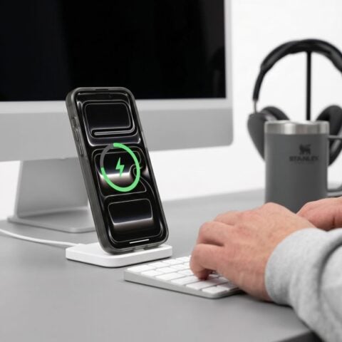 TECH-PROTECT MAGZERO MAGSAFE maska za iPhone 17 PRO MAX / 18 PRO MAX, mat crna - Slika 11
