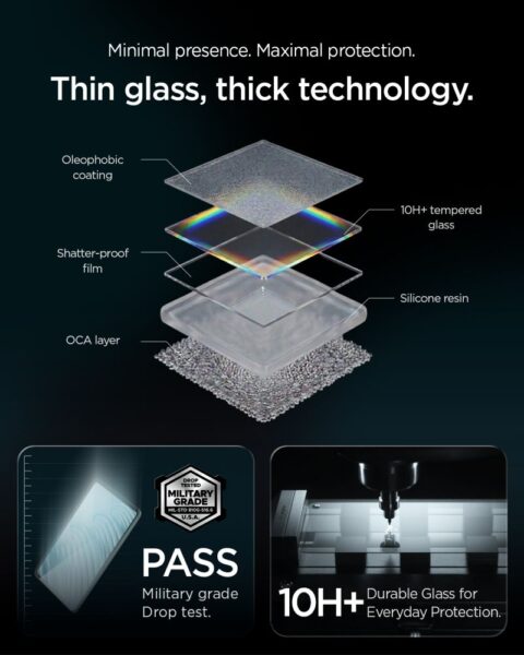 Spigen ALM GLAS.TR T zaštitno kaljeno staklo za iPad Air 11” 6 / 7 / 8 / 2024-2026 - Slika 12