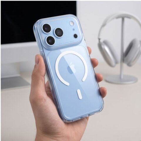 TECH-PROTECT MAGPEAK MAGSAFE CC za iPhone 17 Pro / 18 Pro, PROZIRNA - Slika 10
