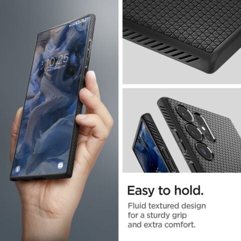 SPIGEN LIQUID AIR zaštita za Samsung GALAXY S23 ULTRA (crna) - Slika 12
