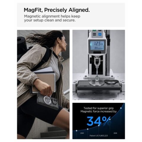 Spigen Optik Armor Pro MagSafe, crni - Samsung Galaxy Z Fold8 Ultra - Slika 12