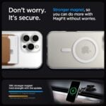 SPIGEN LIQUID CRYSTAL MAG MAGSAFE zaštita za iPHONE 16 PRO (prozirna) - Slika 17