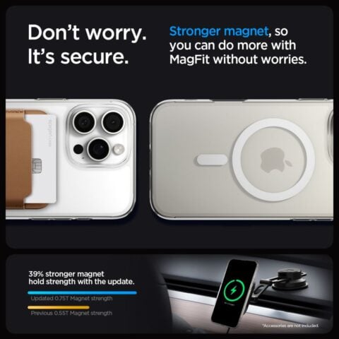 SPIGEN LIQUID CRYSTAL MAG MAGSAFE zaštita za iPHONE 16 PRO (prozirna) - Slika 17