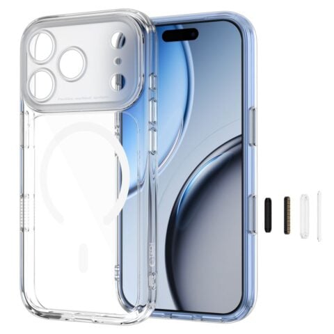 TECH-PROTECT MAGPEAK MAGSAFE CC za iPhone 17 Pro / 18 Pro, PROZIRNA - Slika 11