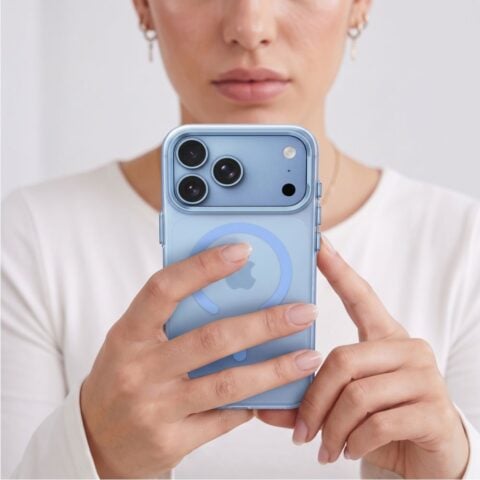 TECH-PROTECT MAGZERO MAGSAFE maska za iPhone 17 PRO / 18 PRO (MATTE LIGHT BLUE) - Slika 4